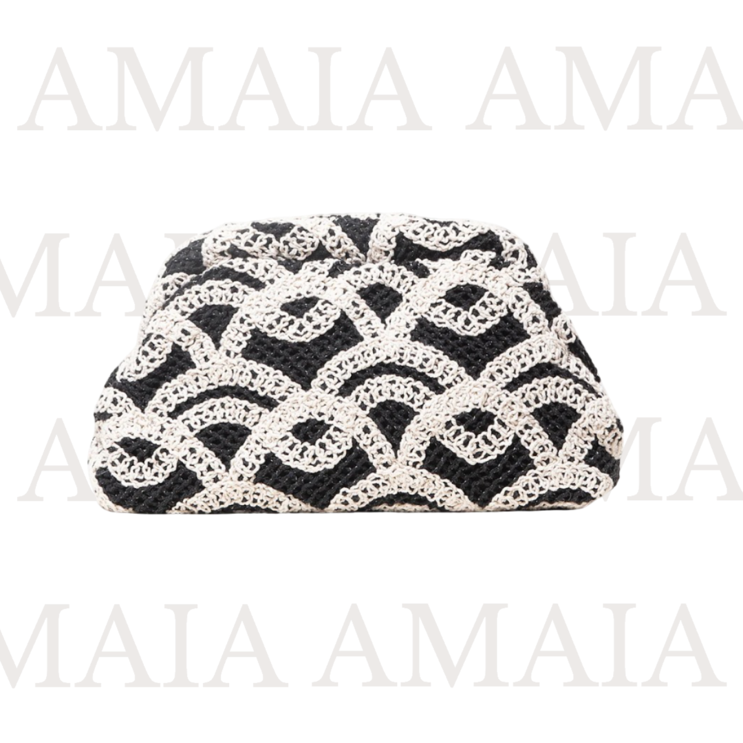 Alora Crochet Hobo Clutch